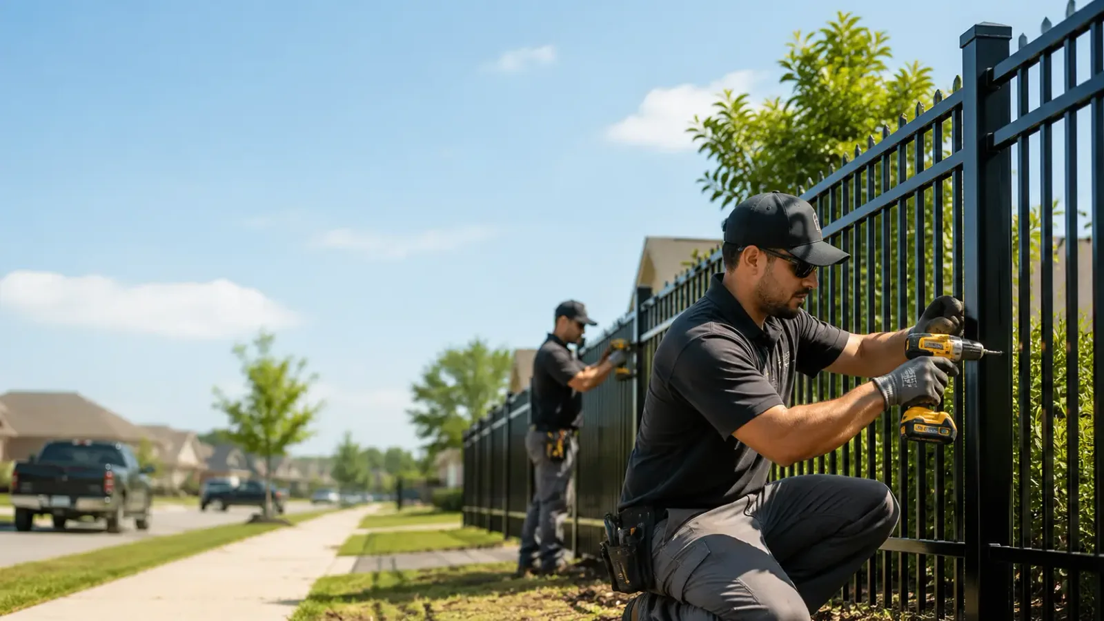 Metal Fence Installation in Midvale, UT